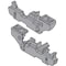 Blum +/- 2mm Depth Adjustment Adapter Set for Movento Slides in Inset Applications 298.7600 - alternate 2